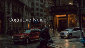 Cognitive Noise──処理しきれない思考のざわめきが生む現代的疲労。その正体と向き合い方を深く掘り下げる長文エッセイ。横浜リフレのような静けさの装置が求められる理由にも触れながら、ノイズと共存するための視点を語る。